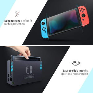 Screen Protector for Nintendo Switch 2017 Tempered Glass Screen Saver Protector Film Transparent HD Clear and Anti-Scratch