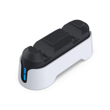 DOBE Dual Charge Station for PS5 Controllers and Edge Controller, Fast & Smart Charging, Sleek Modern Design & Slim - Charging Adapter with Type-C Cable (Black and White, TP5-1501X)