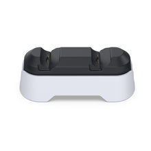 DOBE Dual Charge Station for PS5 Controllers and Edge Controller, Fast & Smart Charging, Sleek Modern Design & Slim - Charging Adapter with Type-C Cable (Black and White, TP5-1501X)
