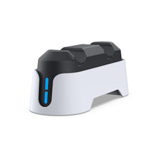 DOBE Dual Charge Station for PS5 Controllers and Edge Controller, Fast & Smart Charging, Sleek Modern Design & Slim - Charging Adapter with Type-C Cable (Black and White, TP5-1501X)