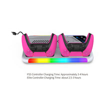 Dobe PS5 and PS5 slim and Pro Multlfunctiona Cooling Stand TP5-3557D White