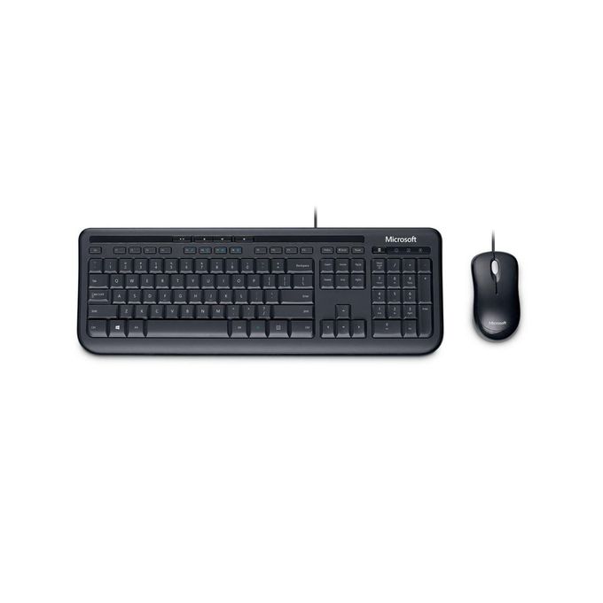 Microsoft Wired Desktop 600 Keyboard and Mouse - USB - ENG/ARB