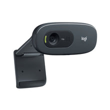 Logitech C270 HD Webcam, 720p, Widescreen HD Video Calling, Light Correction, Noise-Reducing Mic, Works with Zoom, Nintendo Switch 2’s new GameChat Mode, PC/Mac/Laptop/MacBook/Tablet - Black