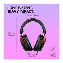 HyperX Cloud III - Wired Gaming Headset - Black and Red