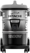 HITACHI Drum Type Vacuum Cleaner - 2200wCV-960F SS220 WR Platimum Gray