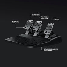 Logitech G920 Driving Force Racing Wheel and Floor Pedals, Real Force Feedback, Stainless Steel Paddle Shifters, Leather Steering Wheel Cover for Xbox Series X|S, Xbox One, PC, Mac - Black