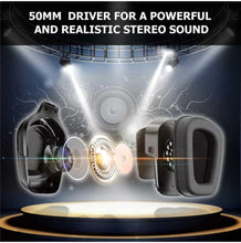 ONIKUMA K20 Wired Gaming Headsets With Microphone RGB Light