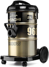 HITACHI Drum Type Vacuum Cleaner - CV950F 24CBS Gold & Black