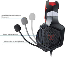 ONIKUMA K8 Wired Stereo Gaming Headphones With Mic LED Lights