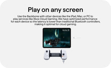 BACKBONE One Mobile Gaming Controller (PlayStation Edition), Phone Controller for Android & iPhone 18/17/16/15 Series, 2nd Gen, Play Xbox, Fortnite, Call of Duty