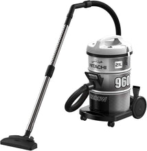 HITACHI Drum Type Vacuum Cleaner - 2200wCV-960F SS220 WR Platimum Gray