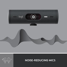 Logitech Brio 500 Full HD Webcam with Auto Light Correction, show Mode, Dual Noise Reduction Mics, Webcam Privacy Cover, Works with Microsoft Teams, Google Meet, Zoom, USB-C Cable, Streaming -Graphite