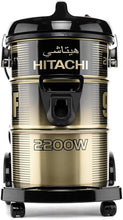 HITACHI Drum Type Vacuum Cleaner - CV950F 24CBS Gold & Black