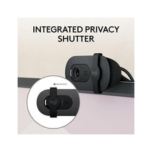 Logitech Brio 100 Full HD 1080p Webcam for Meetings, Streaming, Desktop, Laptop, PC - Built-in Mic, Shutter, Works with Zoom, Microsoft Teams, Nintendo Switch 2’s new GameChat Mode