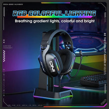 ONIKUMA X12 RGB Gaming Headset – 40mm HD Sound, 360° Mic, Memory Foam Comfort