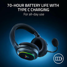 Razer Barracuda X Chroma Wireless Gaming Headphones: 2.4GHz Wireless and Bluetooth, Lightweight, Chroma RGB, 40mm Drivers, Cardioid Microphone, 70 Hour Battery, for PC, Mac,