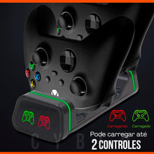 Dual Charger w/ Led Compatible with Xbox Series Controller or Xbox One W/2 Batteries