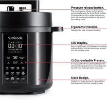 NC Smart Pot 6L 9-in-1 Electric Pressure Cooker -SP204K
