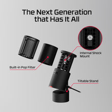 HyperX SoloCast 2 USB Microphone for Gaming & Streaming – Black