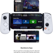 Backbone One Mobile Gaming Controller for iPhone [PlayStation Edition] - Enhance Your Gaming Experience on iPhone - Play PlayStation, Steam, Fortnite, Diablo Immortal, Call of Duty Mobile & More