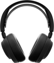 SteelSeries Gaming Headset Arctis Nova Pro Omni Black Wireless Wireless Headphones with Mic Voice Chat Hi-Res 96kHz Active Noise Cancelling 3 Simultaneous Connections 30 Hours Battery 61721 Black