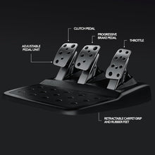 Logitech G29 Driving Force Racing Wheel and Floor Pedals, Real Force, Stainless Steel Paddle Shifters, Leather Steering Wheel Cover, Adjustable Floor Pedals, PS5PS4PS3PCMac – Black
