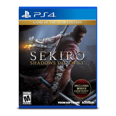 Sekiro Shadows Die Twice Game of the year edition - PlayStation 4