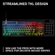 SteelSeries Apex 9 TKL - Mechanical Gaming Keyboard - Optical Switches - 2-Point Actuation - Keyless Compact Size - Removable Switches - US Layout (QWERTY)
