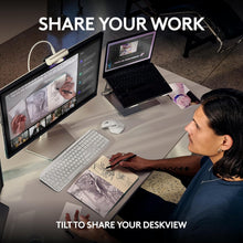 Logitech MX Brio Ultra HD 4K Webcam for Collaboration and Streaming, 1080p 60 FPS, Show Mode, Works with Microsoft Teams, Zoom, Google Meet, Nintendo Switch 2, Graphite