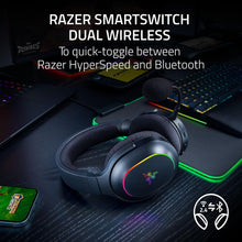 Razer Barracuda X Chroma Wireless Gaming Headphones: 2.4GHz Wireless and Bluetooth, Lightweight, Chroma RGB, 40mm Drivers, Cardioid Microphone, 70 Hour Battery, for PC, Mac,