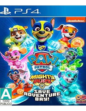 Paw Patrol Mighty Pups Save Adventure Bay - PlayStation 4