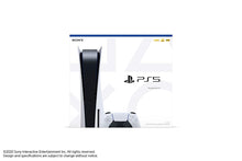 Sony PlayStation 5 Console with Wireless Controller, Middle East Version - White and Black