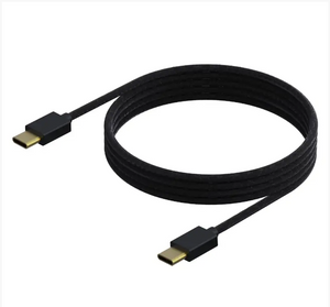SPARKFOX PLAYSTATION 5 BRAIDED USB TYPE-C TO TYPE-C CHARGE & PLAY CABLE - BLACK