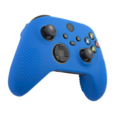 Xbox Controller Silicone Grip Case Compatible with Xbox Series XS, Protective Cover, Blue
