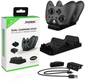XBOX ONE X Dual Battery Charging Kit XBOX ONE SLIM Battery ONE Handle Dual Charging
